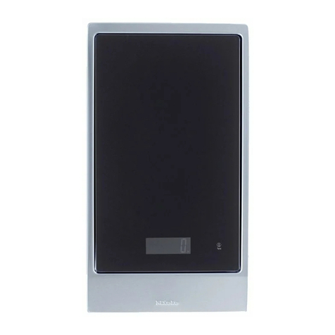 Miele CS 1418 Specification sheet Miele CS 1418 Specification sheet
