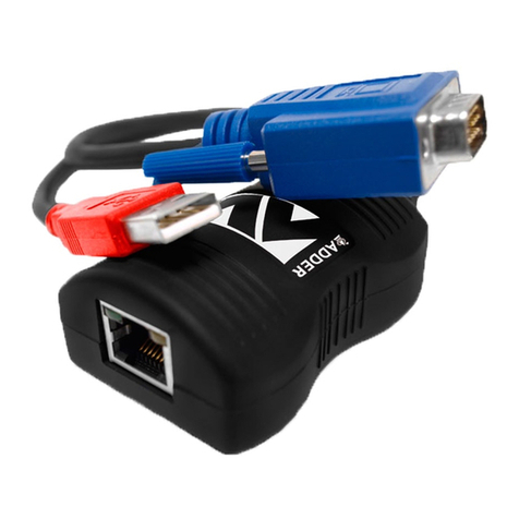 ADDER AdderLink LPV User manual