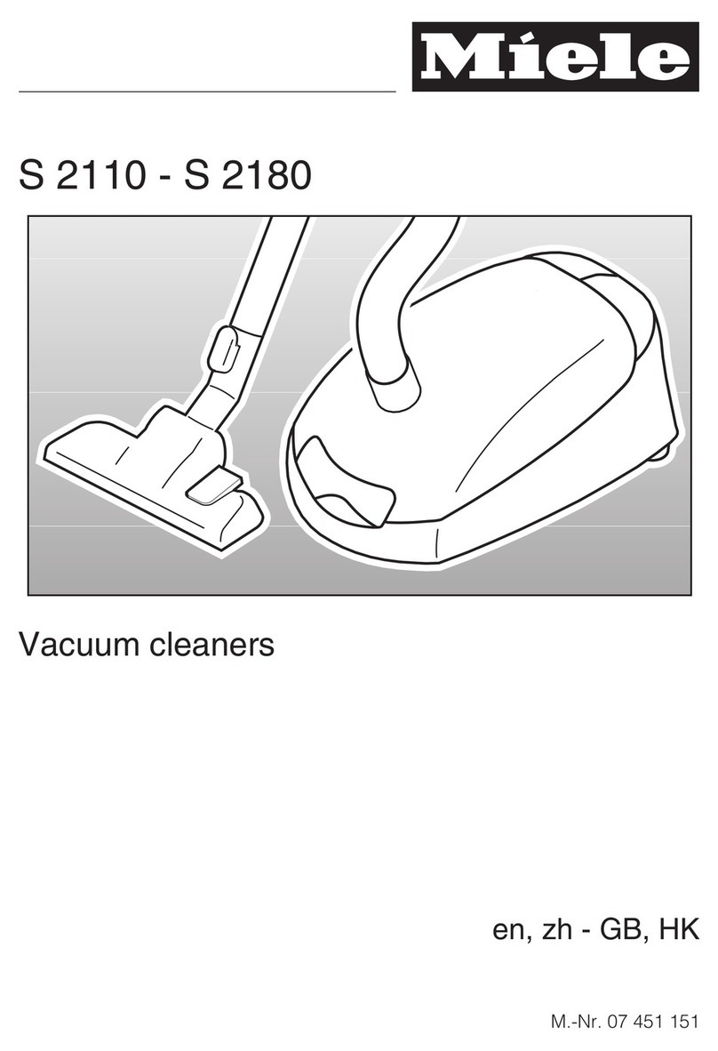 Miele S 2110 User manual