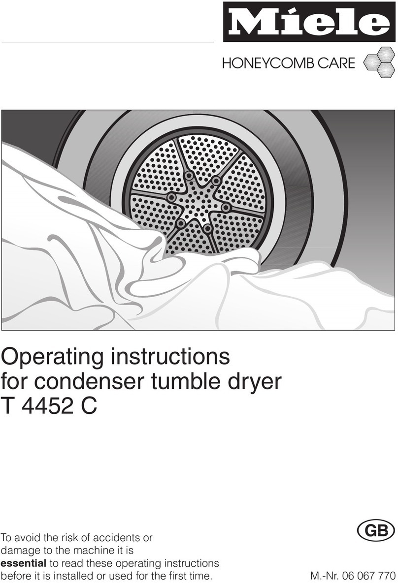 Miele T 4452 C User manual