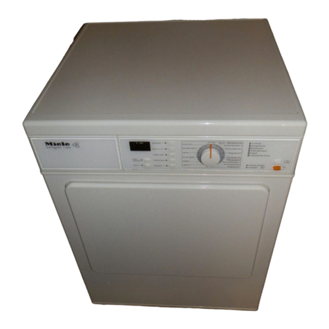 Miele T 4362 User manual Miele T 4362 User manual