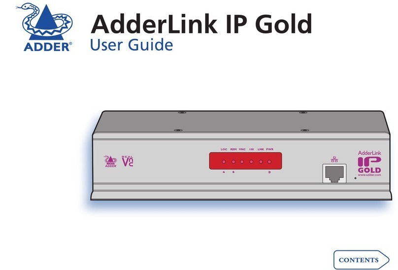 ADDER AdderLink IP Gold user guide