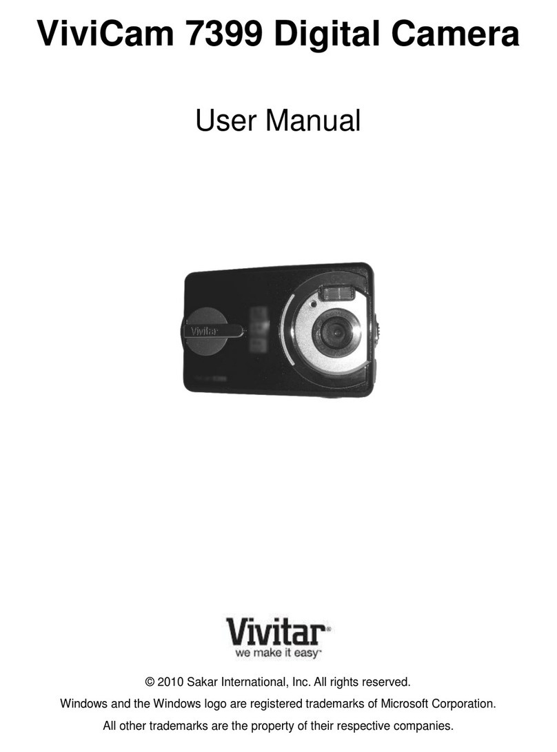 Vivitar ViviCam 7399 User manual