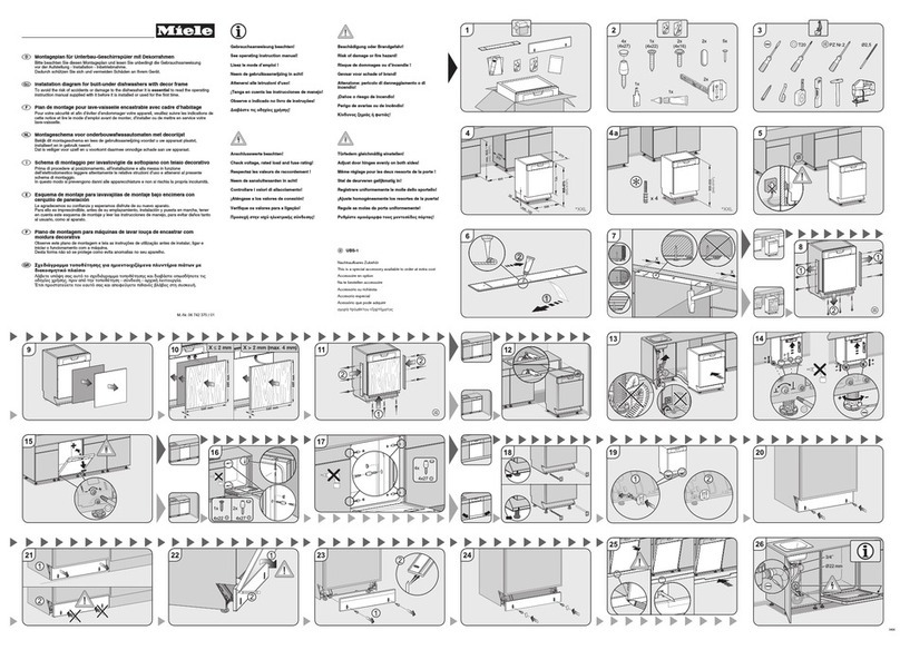 Miele G 1000 User manual