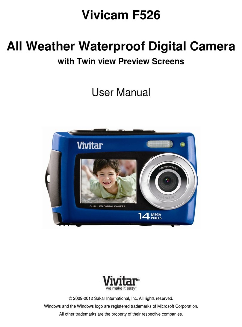 Vivitar Vivicam F526 user manual