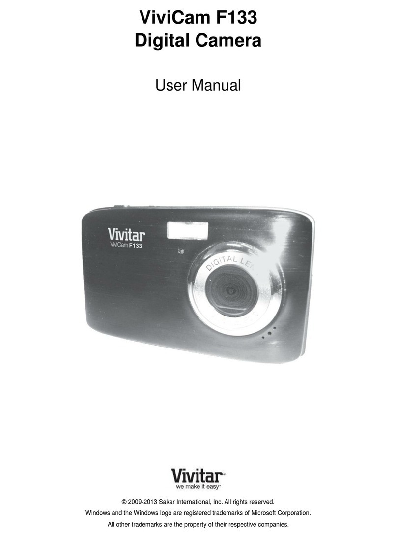 Vivitar ViviCam F133 user manual