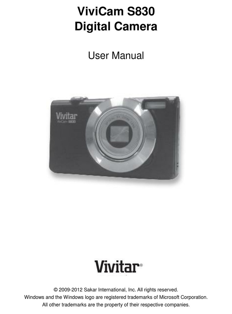 Vivitar ViviCam S830 user manual
