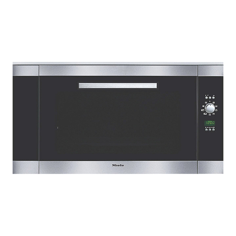 Miele H 4900 B Specification sheet