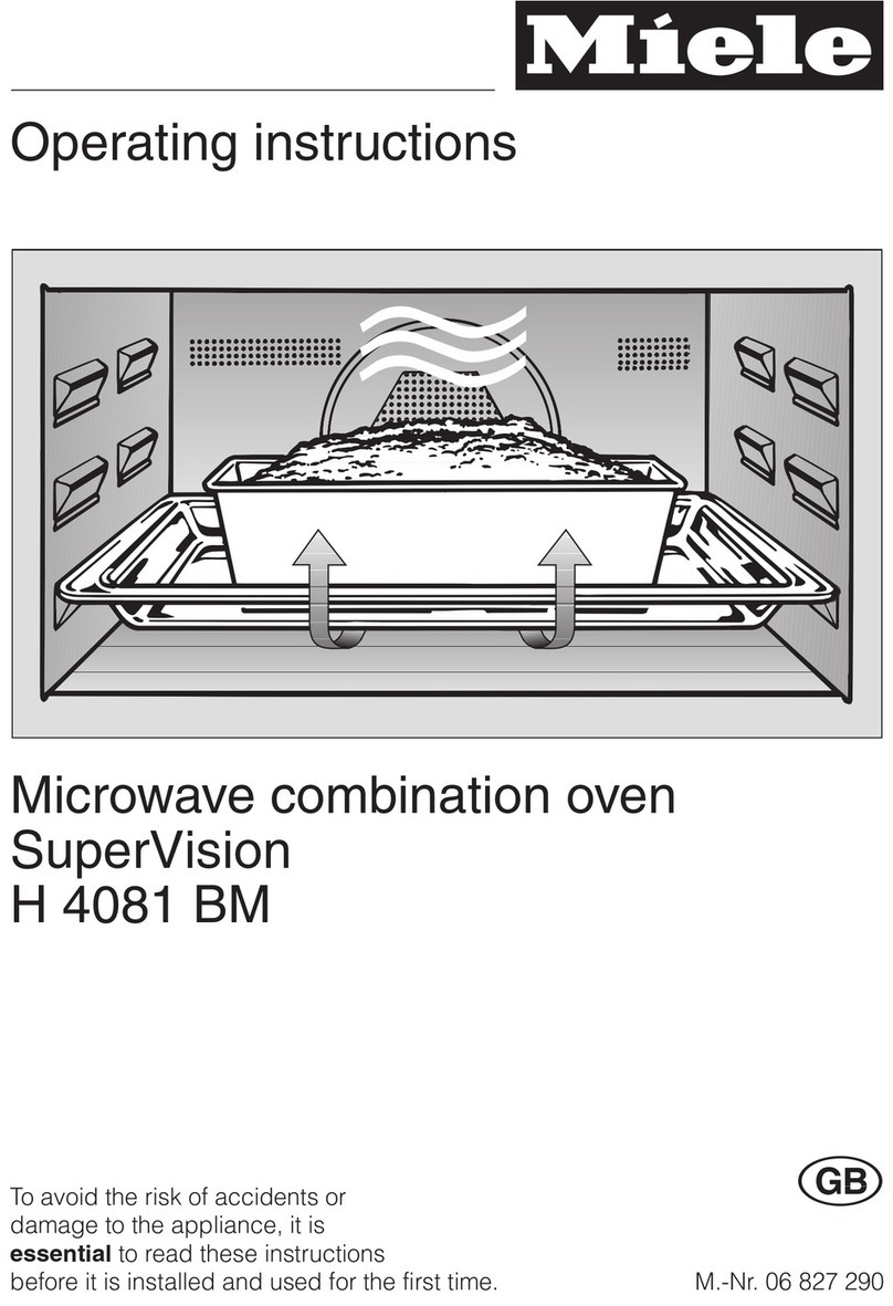 Miele H 4081 BM SuperVision User manual