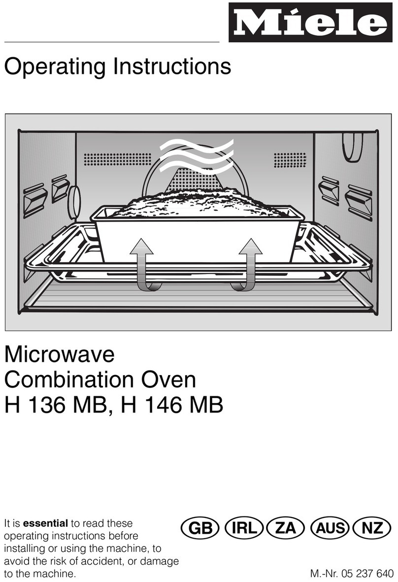 Miele H 136 MB User manual