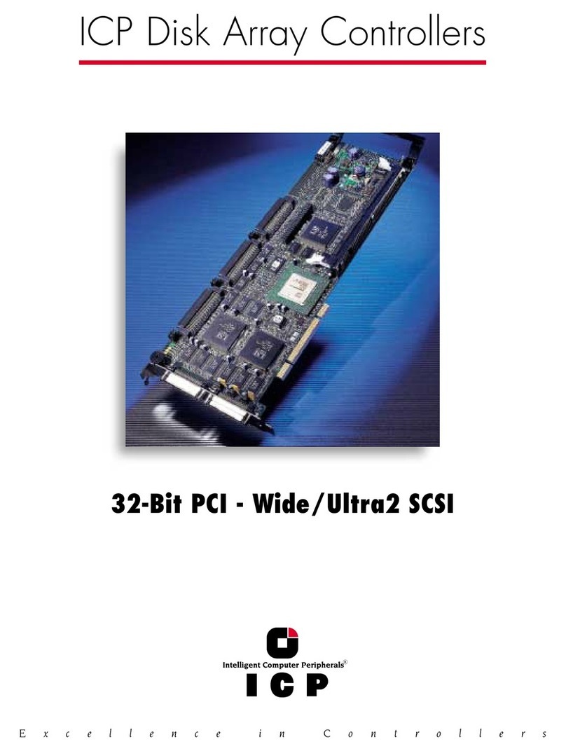 ICP vortex Corporation 32-Bit PCI - Wide/Ultra2 SCSI specification