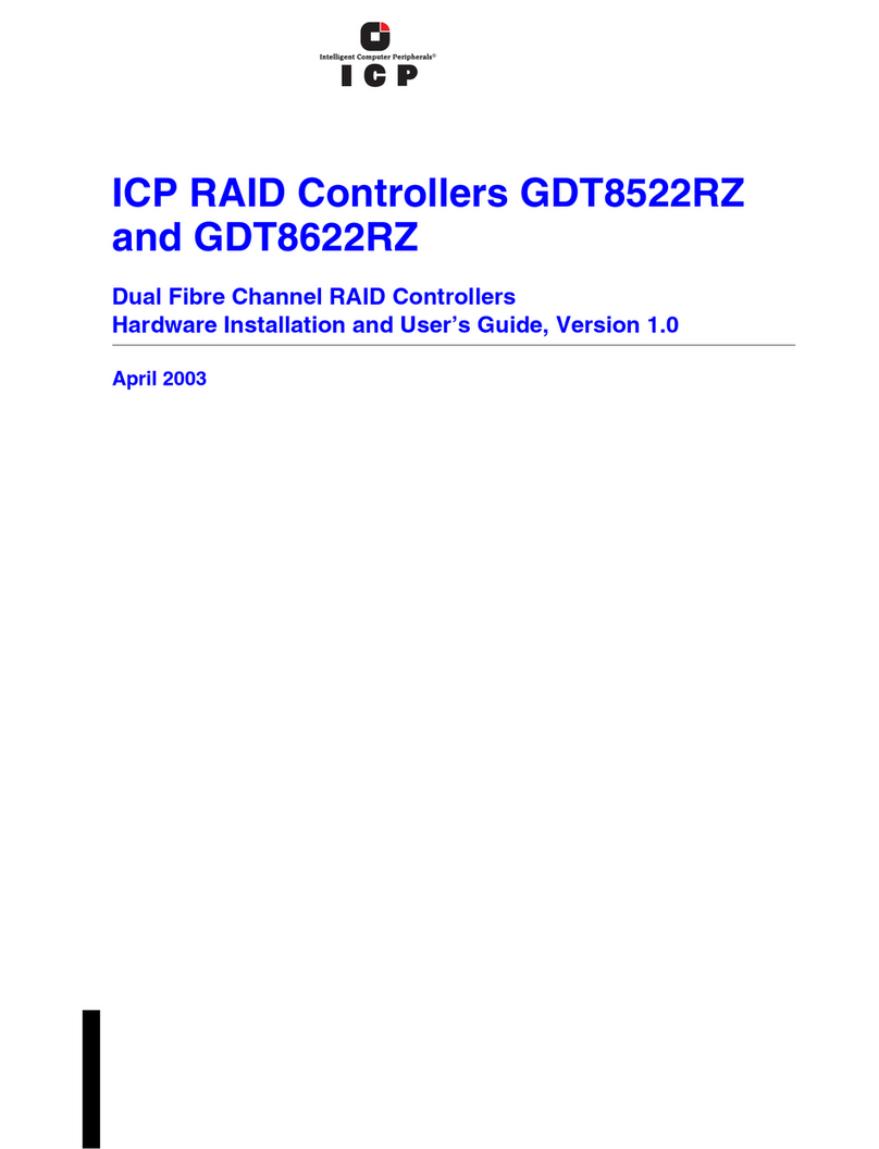 ICP GRD8522RZ Installation and user guide