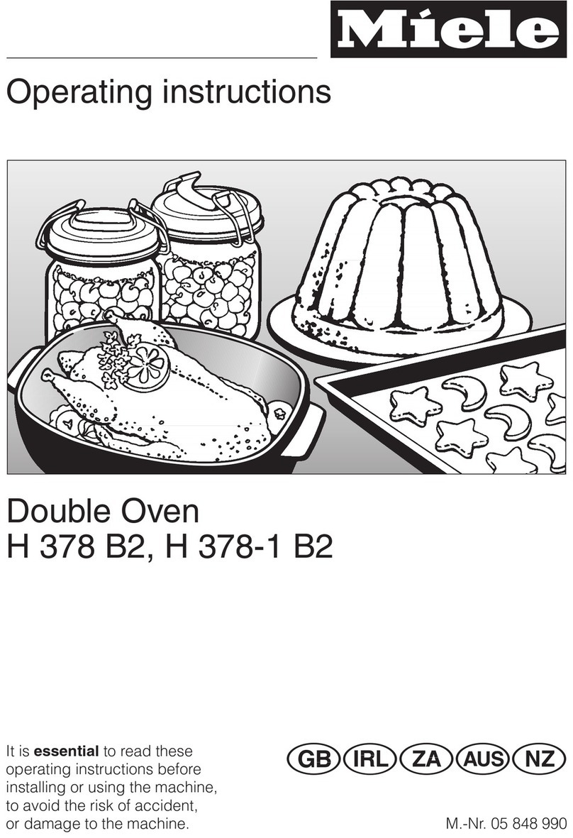 Miele H 378-1 B2 operating instructions