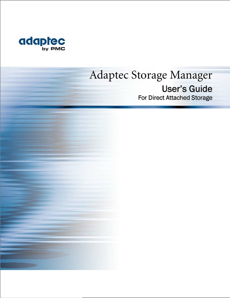 Adaptec Storage Manager user guide