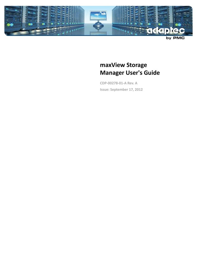 Adaptec CDP-00278-01-A User manual