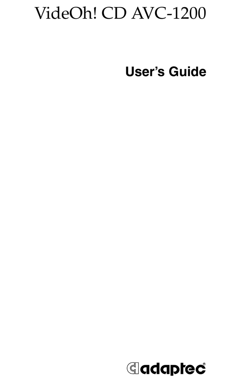 Adaptec AVC-1200 user guide