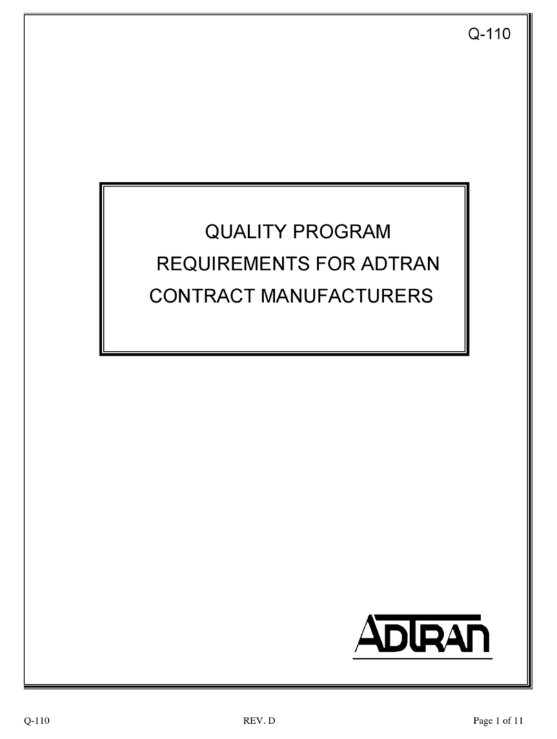 ADTRAN Q-110 manual ADTRAN Q-110 manual 