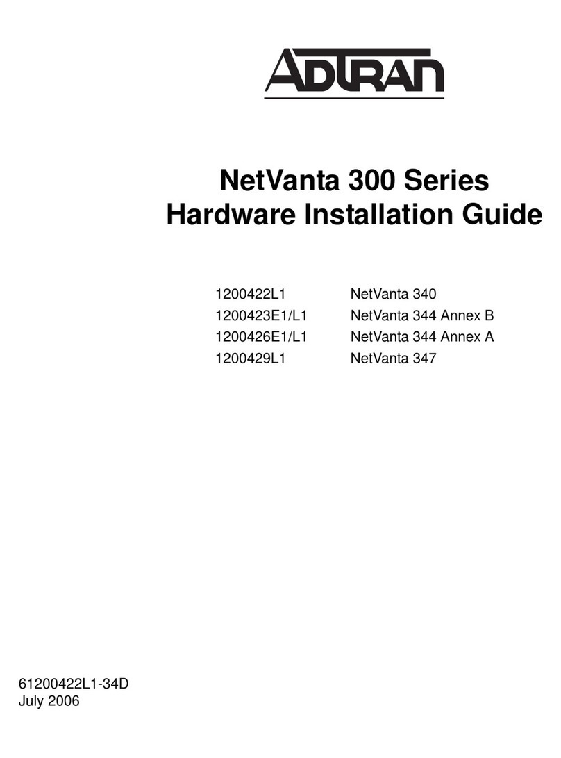 ADTRAN 1200422L1 Manual