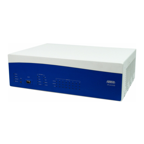 ADTRAN ATLAS 800 Series Module QUAD E1 User guide