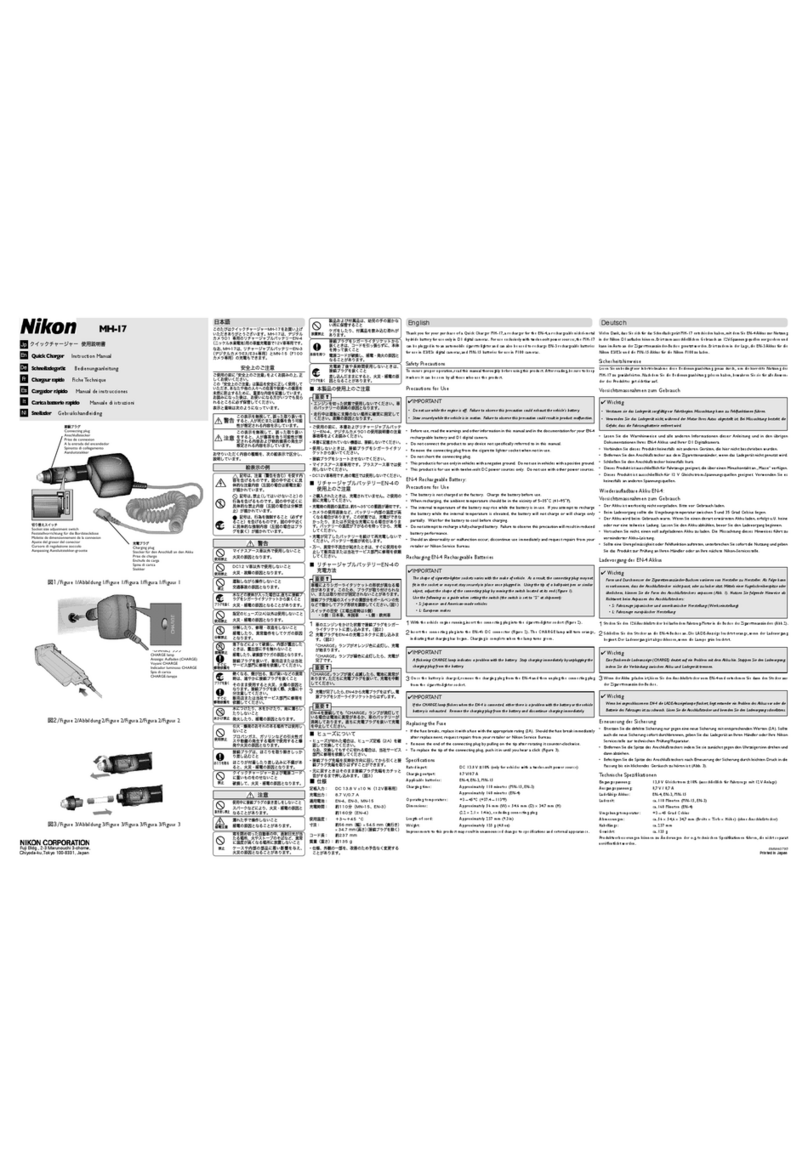 Nikon MH-17 instruction manual
