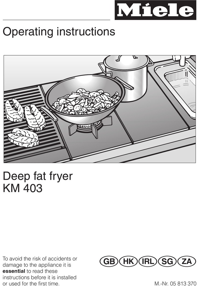 Miele KM 403 User manual