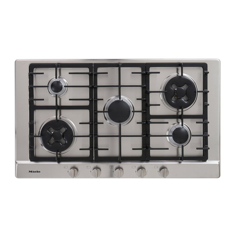 Miele KM 2054 Specification sheet