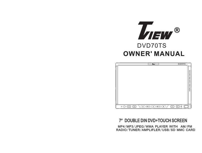Tview DVD70TS User manual