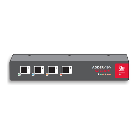 ADDER AVSV1002-XX User manual ADDER AVSV1002-XX User manual