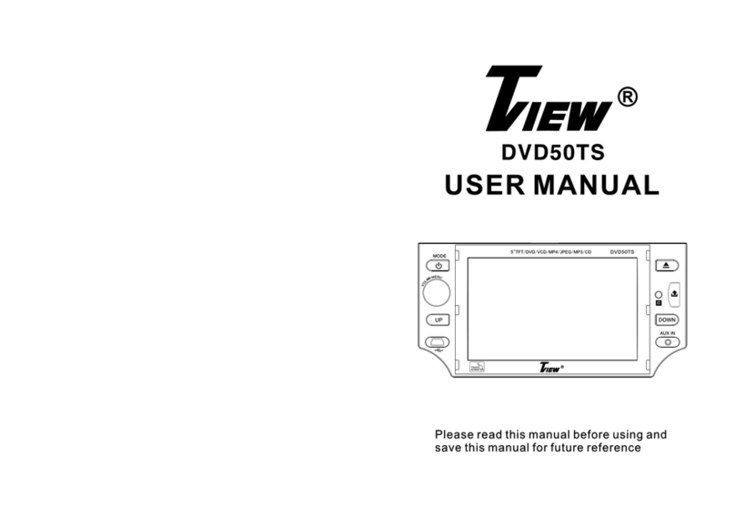 Tview DVD50TS User manual