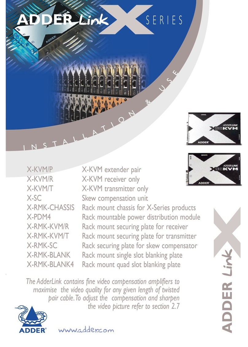 ADDER X-KVM Quick start guide