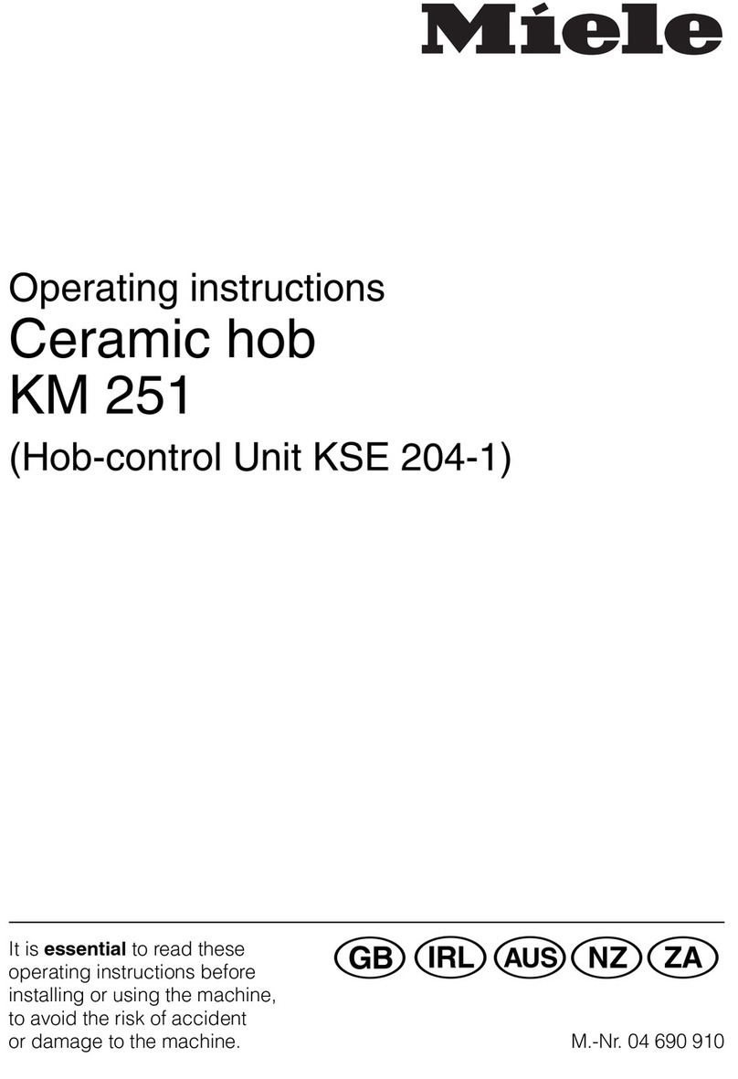Miele KM 251 User manual