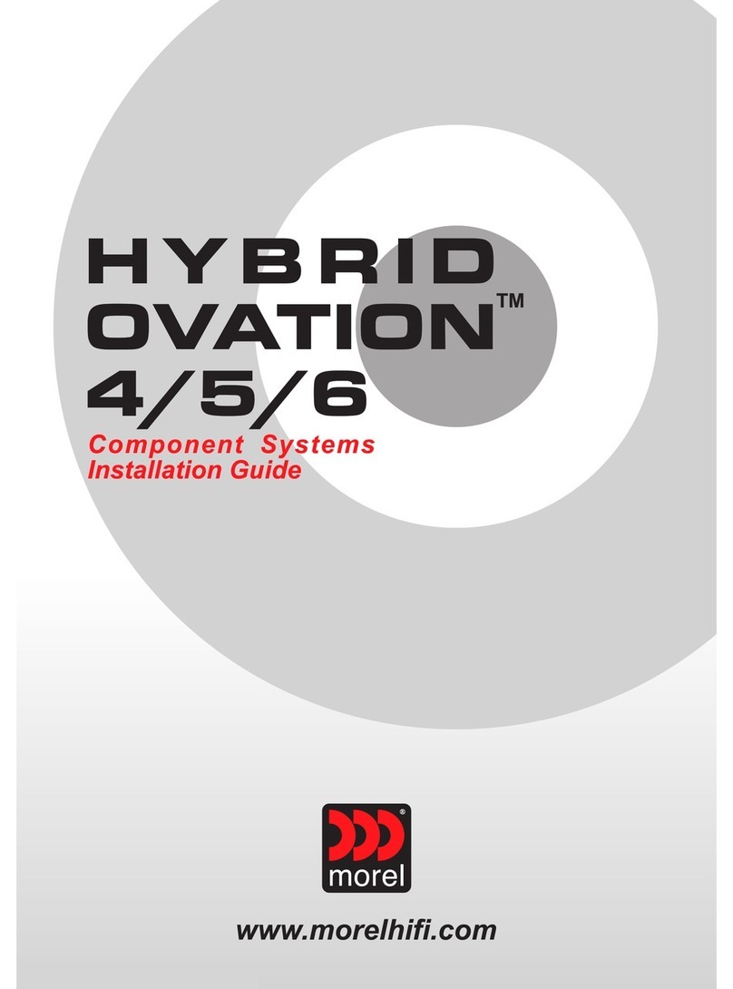 Morel Hybrid Ovation 4 installation guide