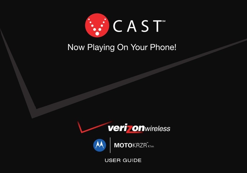 Motorola Cast verizon MOTOKRZR K1m User manual