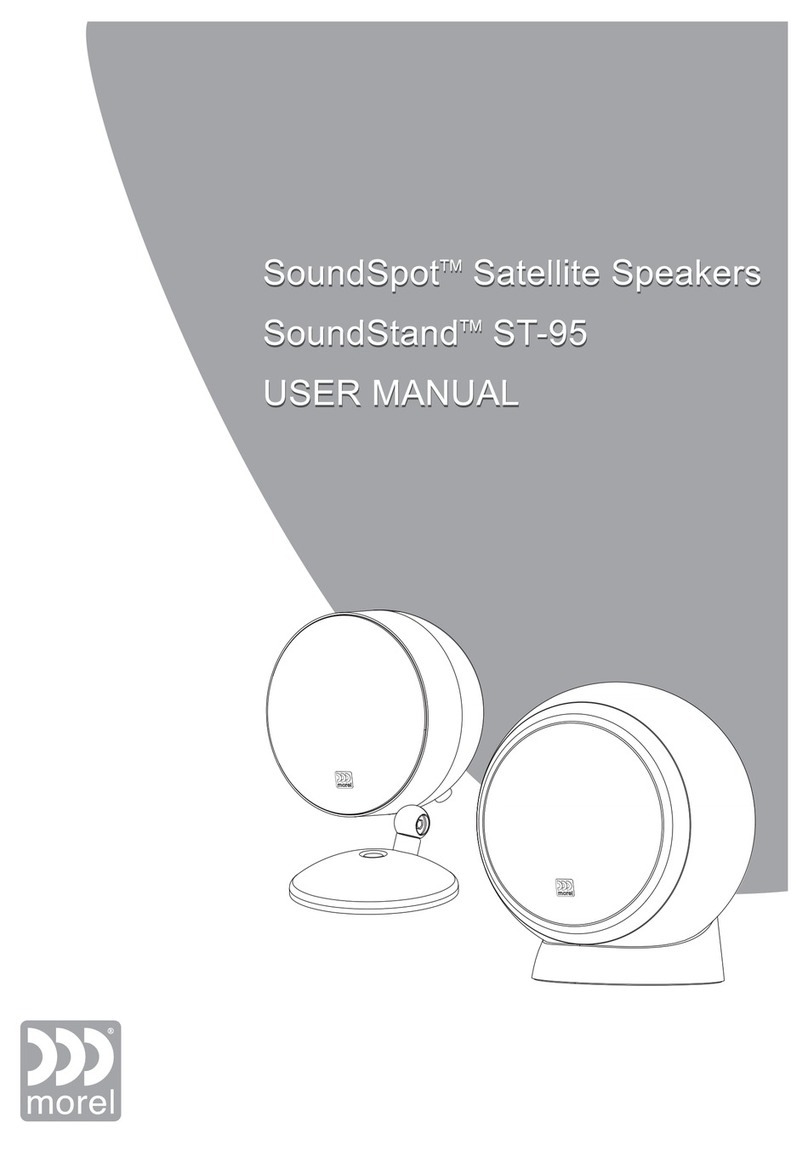 Morel SoundSpot SP-1 user manual