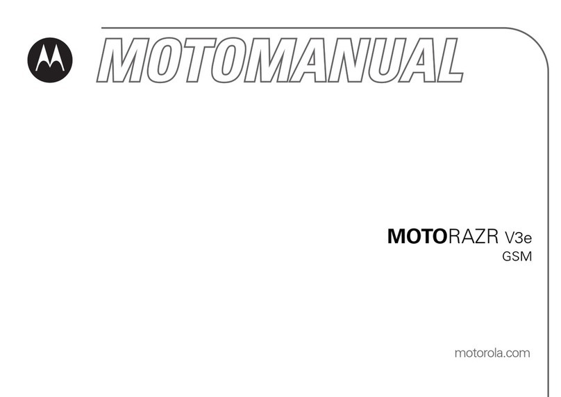 Motorola MOTORAZR V3E User manual