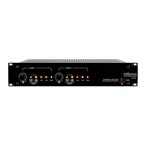 Millennia M-2B User manual