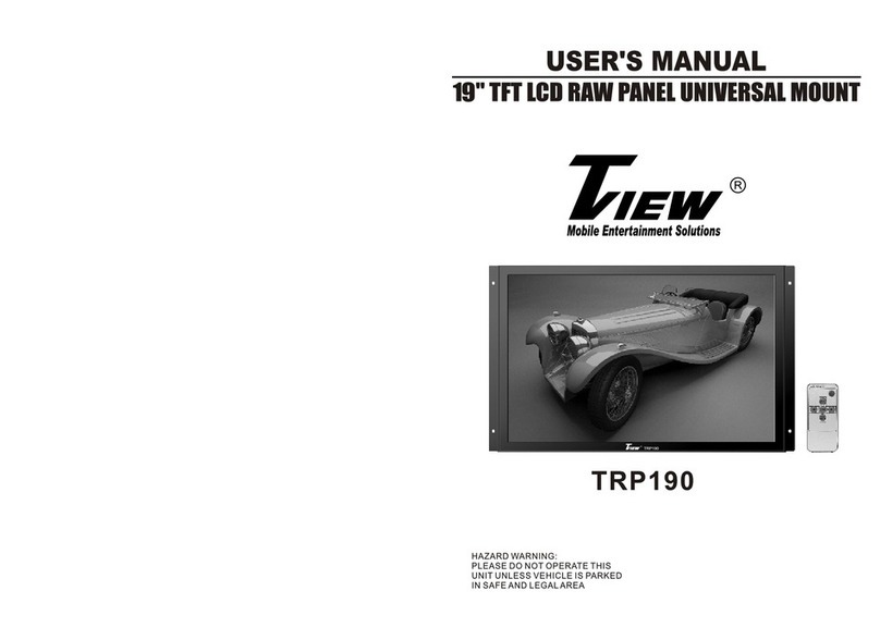 Tview TRP190 user manual