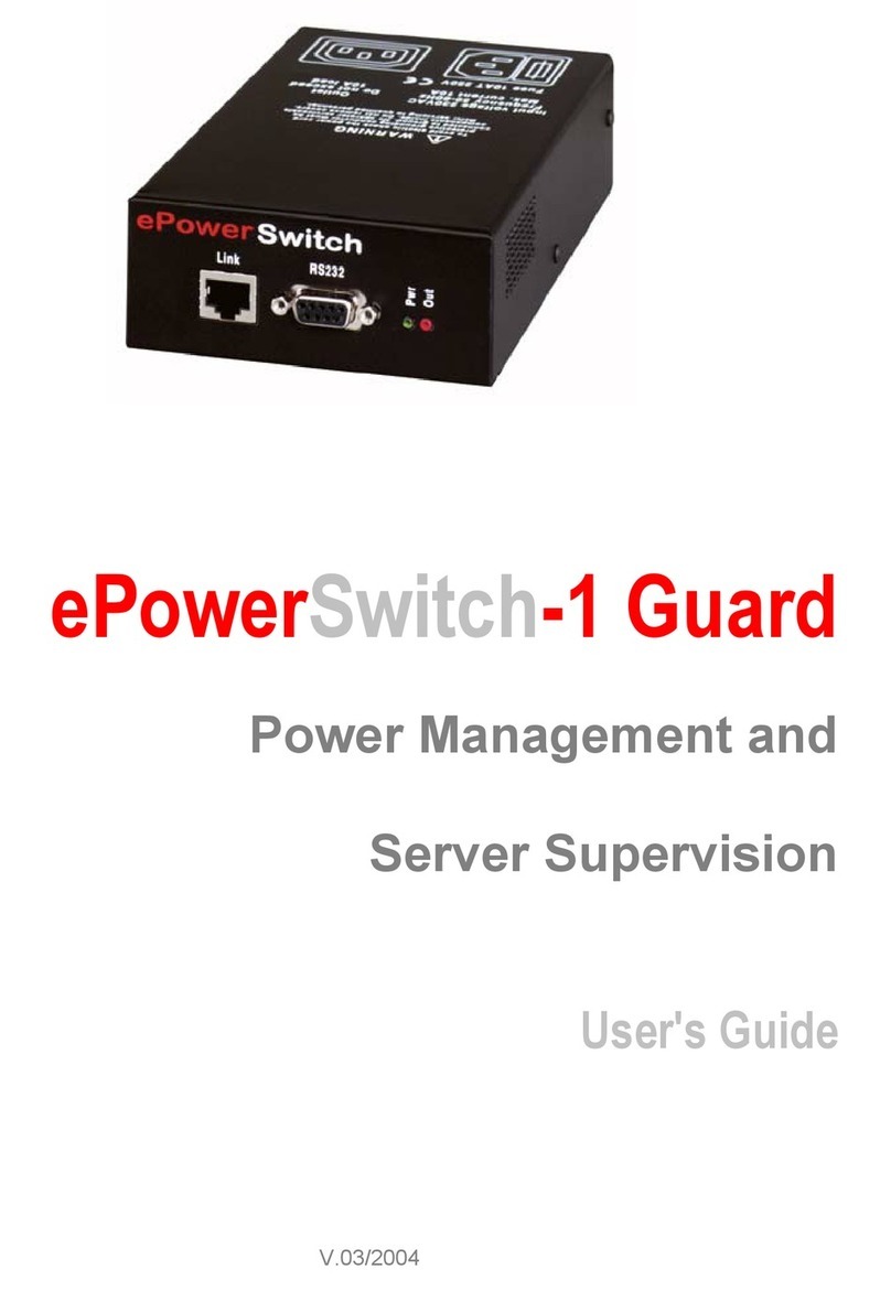 Neol ePowerSwitch-1 Guard User manual