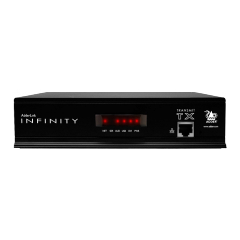 ADDER AdderLink Infinity Manager user guide