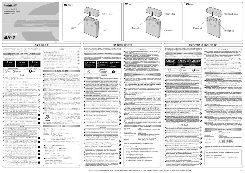 Olympus BN-1 instruction manual