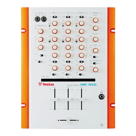 Vestax VMC-185XL User manual