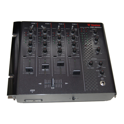 Vestax VMC-004XLu User manual Vestax VMC-004XLu User manual