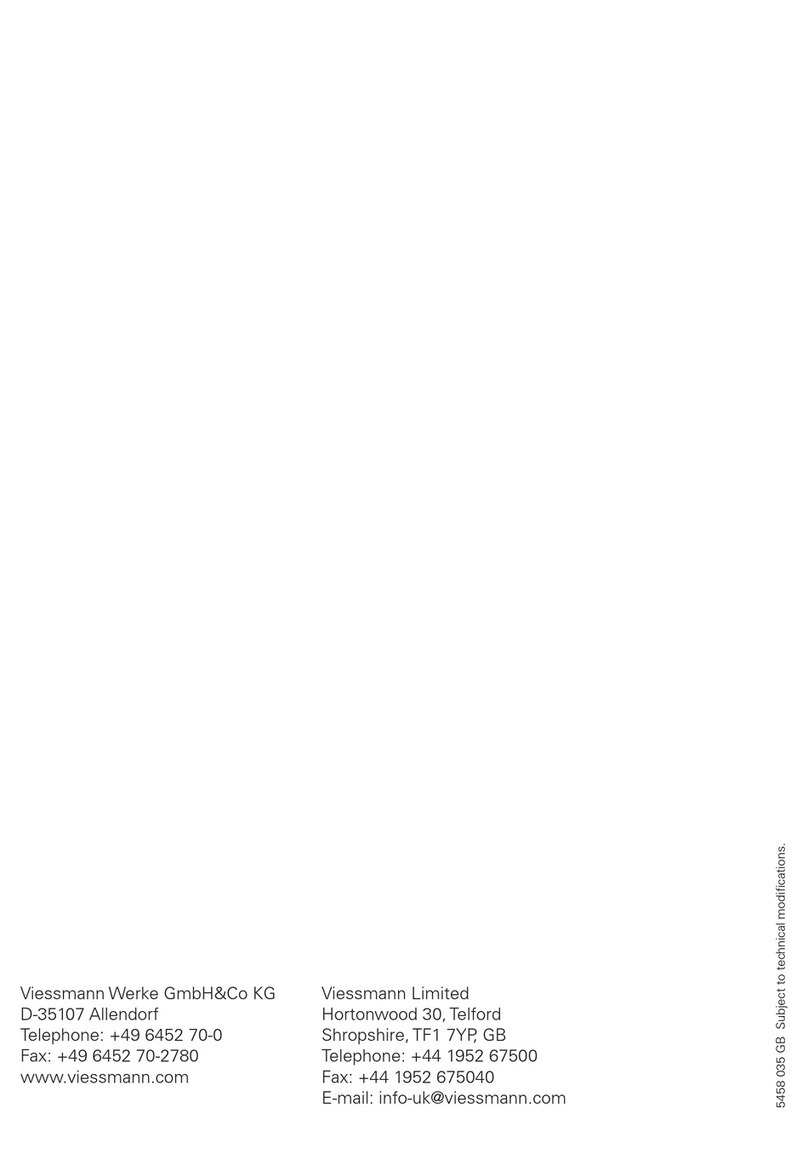 Viessmann Flue gas system installation instructions