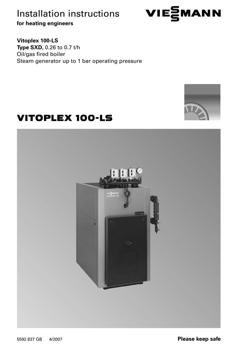 Viessmann VITOPLEX 100?LS installation instructions