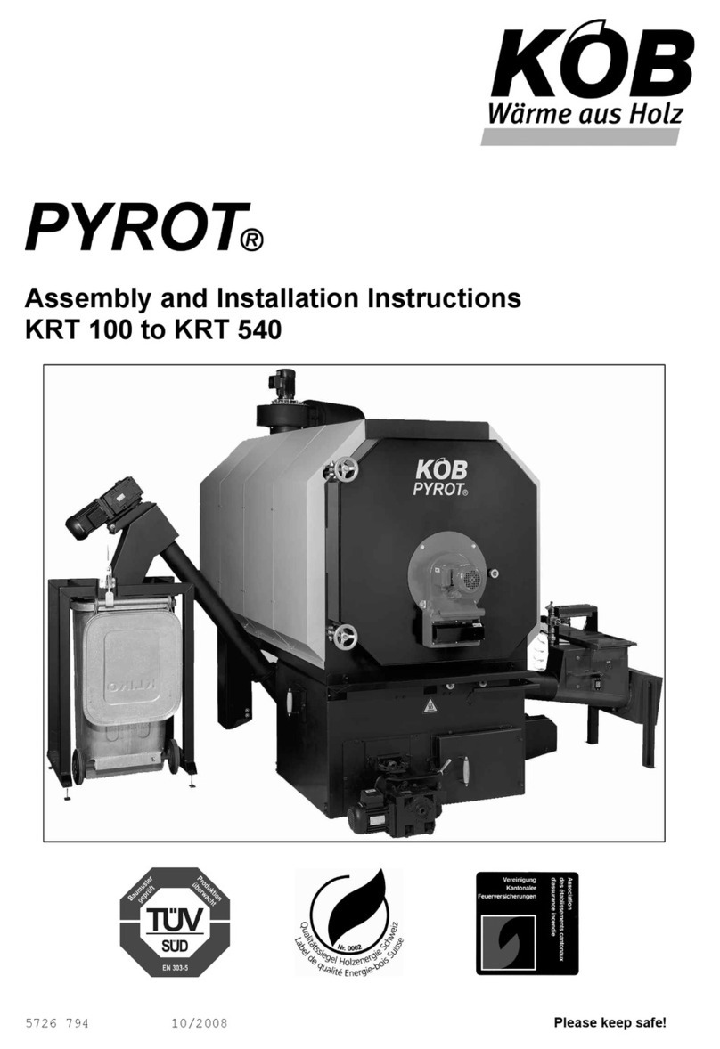 KOB KOB PYROT KRT SERIES Instruction manual