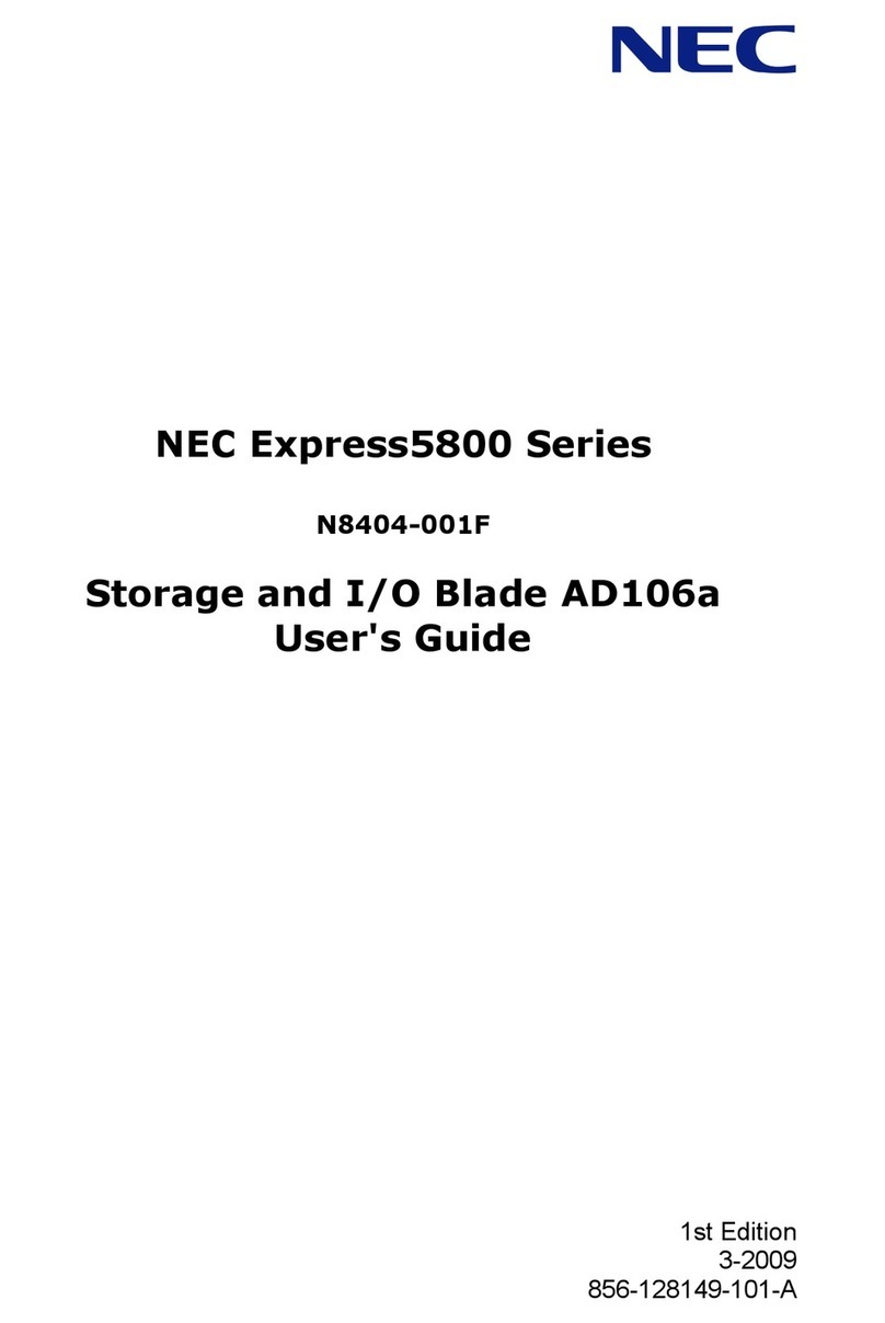 NEC NEC Express5800 Series user guide