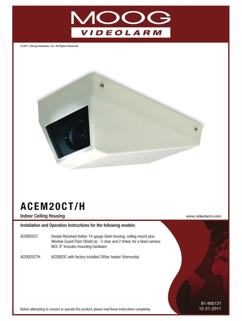 Moog Videolarm ACEM20CT User manual