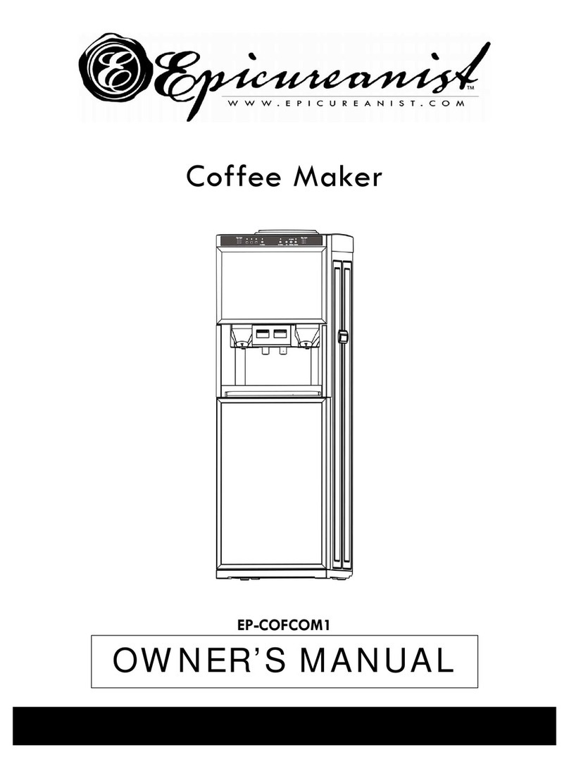 Epicureanist EP-COFCOM1 owner's manual
