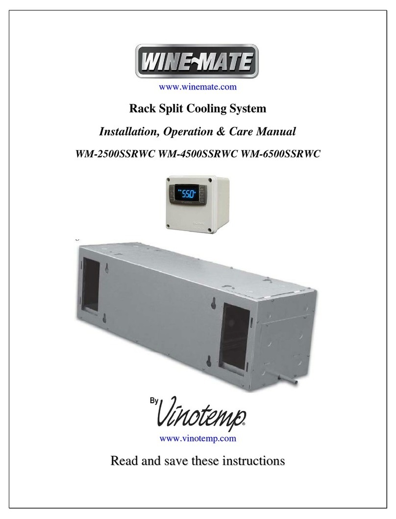 Vinotemp WM-2500SSRWC User manual Vinotemp WM-2500SSRWC User manual