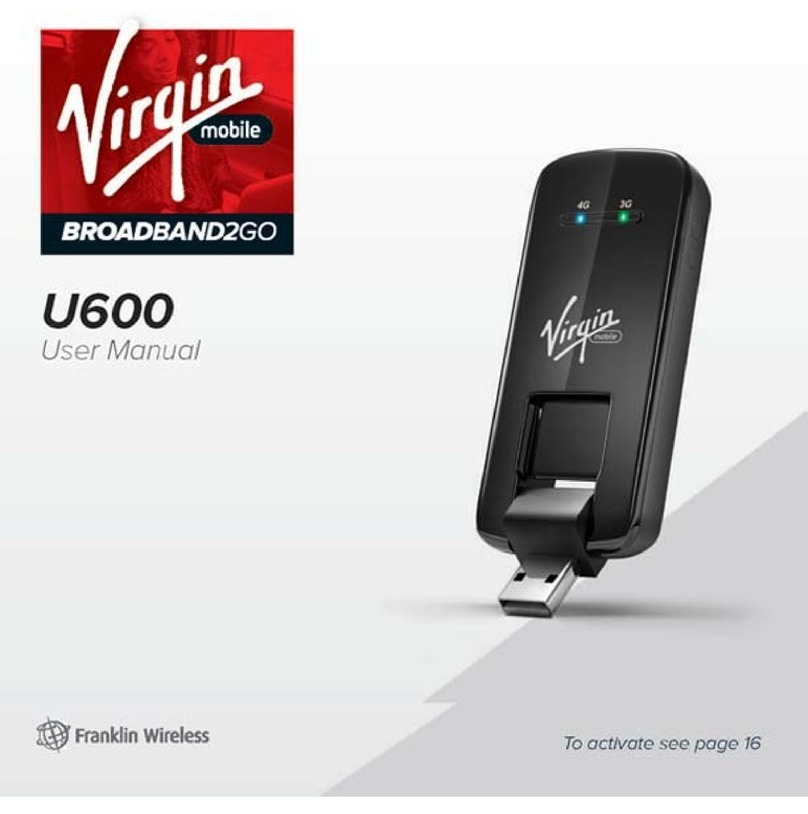 Virgin Broadband2Go user manual